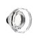 Lowell Crystal Knob in Polished Chrome Finish