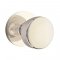 Emtek 5109 Laurent Knob with Disk Rosette Polished Nickel