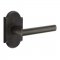 Emtek EM7108MA Mariposa Lever on #1 Rosette Medium Bronze