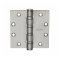 McKinney MacPro Hinge Ball Bearing, 5 Knuckle, Heavy Weight, Full Mortised Satin Stainless Steel (US32D) Finished