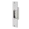 MUL-T-LOCK Adjustable Electric Strike Fail Secure, Faceplate 1-1/4 x 5-7/8, Center, Stainless Steel, 8-16V AC/DC