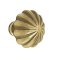 Melon Brass Knob in French Antique Finish