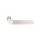 Milano Brass Lever in Satin Nickel Finish