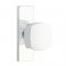 Emtek 5507 Freestone Knob with Stretto Rosette Polished Chrome