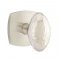 Emtek 5316 Hammered Egg Knob with Urban Modern Rosette Satin Nickel