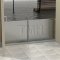 NGP Flood Shield with Support installed with support post