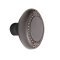 Oval Beaded Egg Brass Knob in Oil Rubbed Bronze Finish