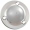 Rockwood 412 Solid Cast Wall Door Stop With Convex Bumper, Exposed Mounting