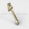 Rockwood 461L - Long Kick Down Door Stop, Solid Cast Brass