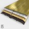 10 inch wide door saddle with Thermal Break in different finishes