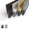 Pemko #18041 Door Sweep, .75" Aluminum Casing with .375" Nylon or Soft Brush