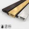 Pemko #29310SPKV Meeting Stile or Gasket, Concealed Screws, Rubber Seal