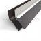 Pemko #45175 Door Gasket and Sweep, Aluminum with 1.75" Angled Brush