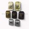 Square Shaped Door Knocker with Peephole in various finishes