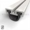 Zero #53 Meeting Stile, Mortised Track with Reversible Neoprene Seal