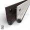Zero #99 Door Gasket or Meeting Stile, 1" Aluminum with .25" Neoprene Seal