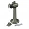 Deltana Floor Mount Heavy Duty Bumper With Ring Catch,