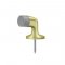 Deltana Floor Mount Light Duty Bumper With Installation Stud