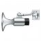 Deltana Wall Mount Heavy Duty Door Stopper With Ring Catch