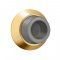 Deltana Flush Mount Concave Bumper, 1-7/8" Diameter
