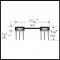 Product Specs of Door Bottom 3692PK773BL