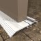 Pemko 253x226FG Aluminum Mill Finish with Pile Brush Seal with Metal Door