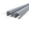 Dual Sliding Door Track for Bypass Doors in Aluminum