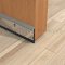 Pemko #315 Door Bottom, with .438" Neoprene Seal Applied on Wooden Door 