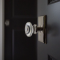 Application Image for Emtek 8121 Providence Crystal Knob with Rectangular Rosette 