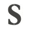 Deltana Solid Brass Traditional Letters, Residential Letter "S" - 4" Height, Oil Rubbed Bronze (US10B) Finished