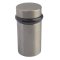 rockwood rm851 tall door stopper installed on floor in stainless steel finish with black bumper
