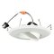 Topaz 6" LED Adjustable 11W Recessed Smooth Trim, 120V, 90 CRI, CCT Selectable