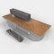 Rixson H40 Series, Floor Door Closer, Center Hung, Double Acting