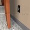 Rixson 989 Electromagnetic Door Holder, Low Projection Wall, Application