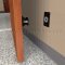 Rixson 990M Electromagnetic Door Holder, Low Projection Wall, Application