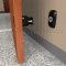 Rixson 998M Electromagnetic Door Holder, Wall Mounted, Concealed Wiring, 3-5/8" Projection, Application
