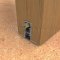 Barzen Mortised Automatic Door Bottom in Open Position