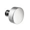 Round Knob in Satin Nickel Finish