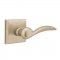 Emtek EM7111D Durango Lever on #6 Rosette Tumbled White Bronze