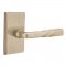 Emtek EM7104MT Montrose Lever on #3 Rosette Tumbled White Bronze