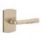 Emtek EM7100MT Montrose Lever on #4 Rosette Tumbled White Bronze