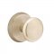 Emtek EM7106WC Sandcast Bronze Winchester Knob on #2 Rosette Tumbled White Bronze