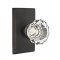 Emtek EM7104AS Crystal Astoria Knob on #3 Rosette Medium Bronze