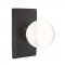 Emtek EM7104BL Bristol Knob on #3 Rosette Medium Bronze