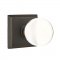 Emtek EM7111BL Bristol Knob on #6 Rosette Medium Bronze