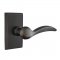 Emtek EM7104D Durango Lever on #3 Rosette Medium Bronze