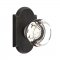 Emtek EM7108GT Georgetown Knob on #1 Rosette Medium Bronze