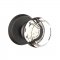 Emtek EM7106GT Georgetown Knob on #2 Rosette Medium Bronze