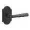 Emtek EM7108MT Montrose Lever on #1 Rosette Medium Bronze