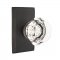 Emtek EM7104OT Old Town Clear Knob on #3 Rosette Medium Bronze